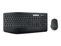 Logitech MK850 Performance - Tastatur- og mussett - trådløs - Bluetooth, 2.4 GHz - QWERTZ - Tysk 920-008221