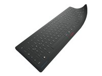 CHERRY STREAM PROTECT MEMBRANE - Tastaturdeksel - US-engelsk med EURO-symbol, 104 + 10 - svart - for STREAM KEYBOARD, KEYBOARD WIRELESS 61510014