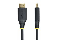 StarTech.com - Ultra High Speed - HDMI-kabel - HDMI hann til HDMI hann - skjermet - svart - passiv, 4K 120 Hz støtte, 8 K 60 Hz (7680 x 4320) støtte HDMI21-CBL-8K60-50CM