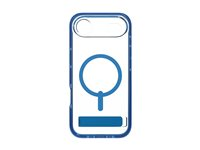 Zagg Santa Cruz Snap - Baksidedeksel for mobiltelefon - med stativ - MagSafe-samsvar - rolig blå - for Apple iPhone Air 702319609