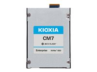 KIOXIA CM7-V Series KCM7XVJE1T60 - SSD - Enterprise, Mixed Use - kryptert - 1600 GB - intern - 2.5" - PCI Express 5.0 (NVMe) - Self-Encrypting Drive (SED) KCM7XVJE1T60