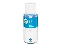 HP 31 - 70 ml - cyan - original - blekkrefill - for Smart Tank 5105, 67X, 70XX, 73XX, 750, 76XX; Smart Tank Plus 55X, 570, 655 1VU26AE